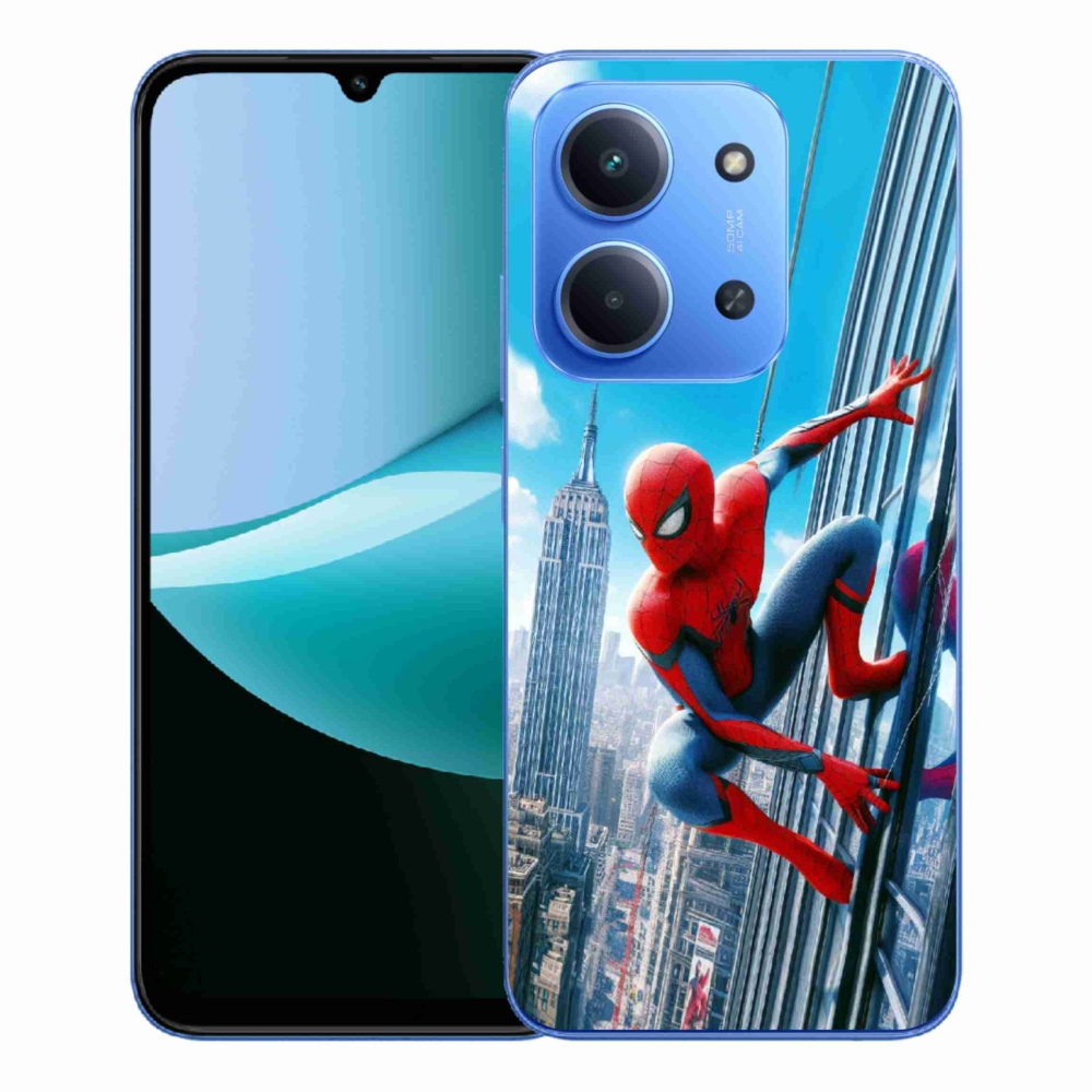 Gelový kryt mmCase na Xiaomi Redmi 15C 4G/5G (173mm) - spiderman