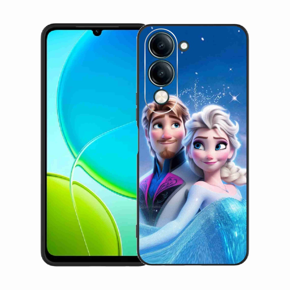 Gelový kryt mmCase na Vivo Y29s 5G - ledové království 1