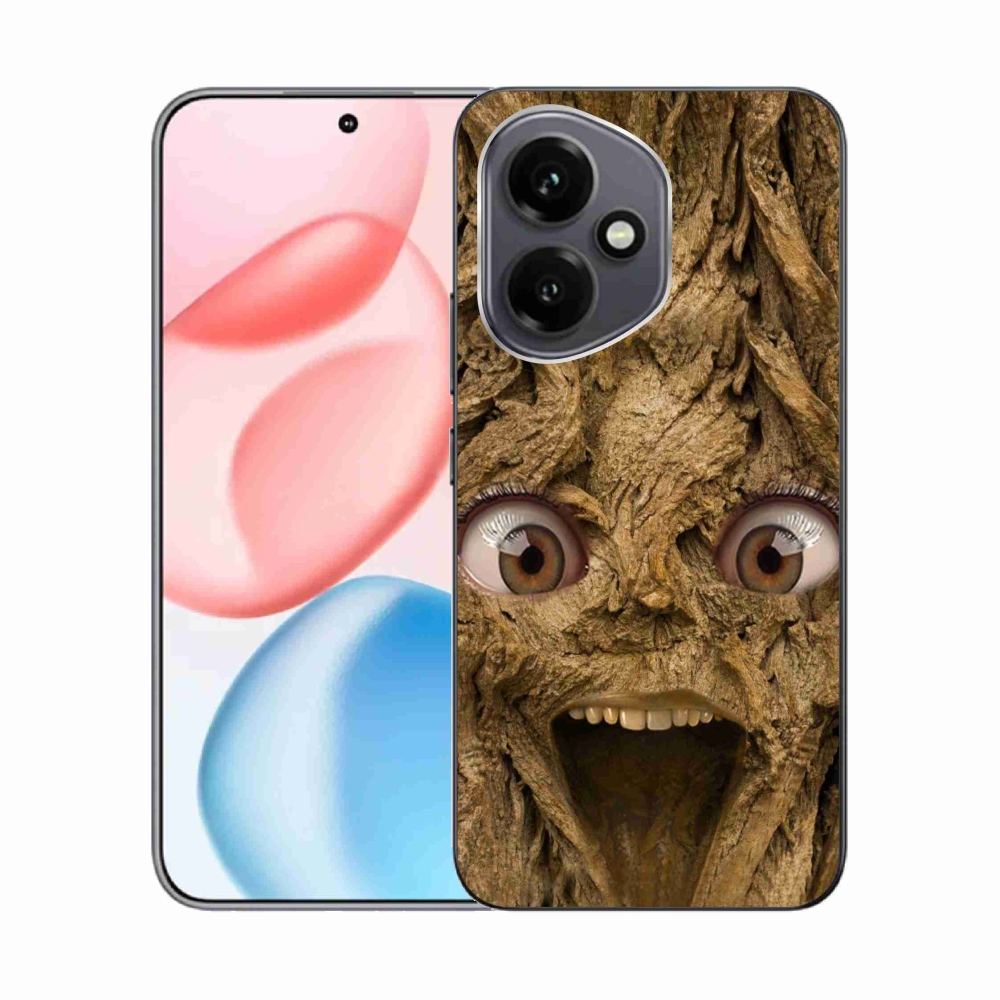 Gelový kryt mmCase na Honor 400 - veselý strom s očima