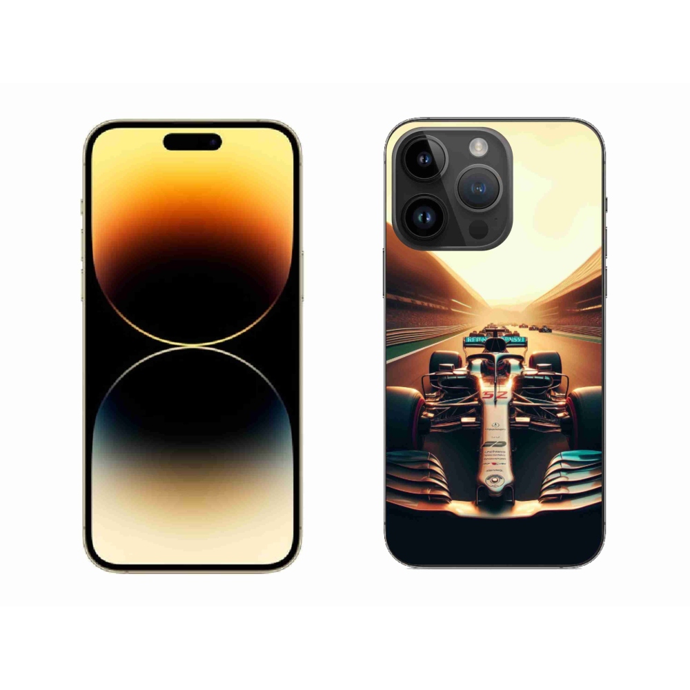 Gelový kryt mmCase na iPhone 14 Pro Max 6.7 - formule 1