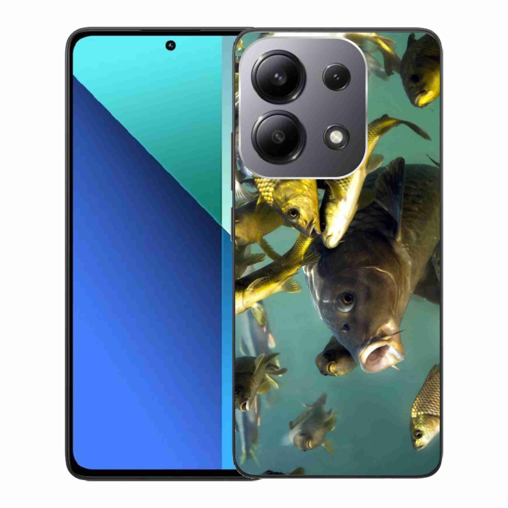 Gelový obal mmCase na Xiaomi Redmi Note 13 - hejno ryb