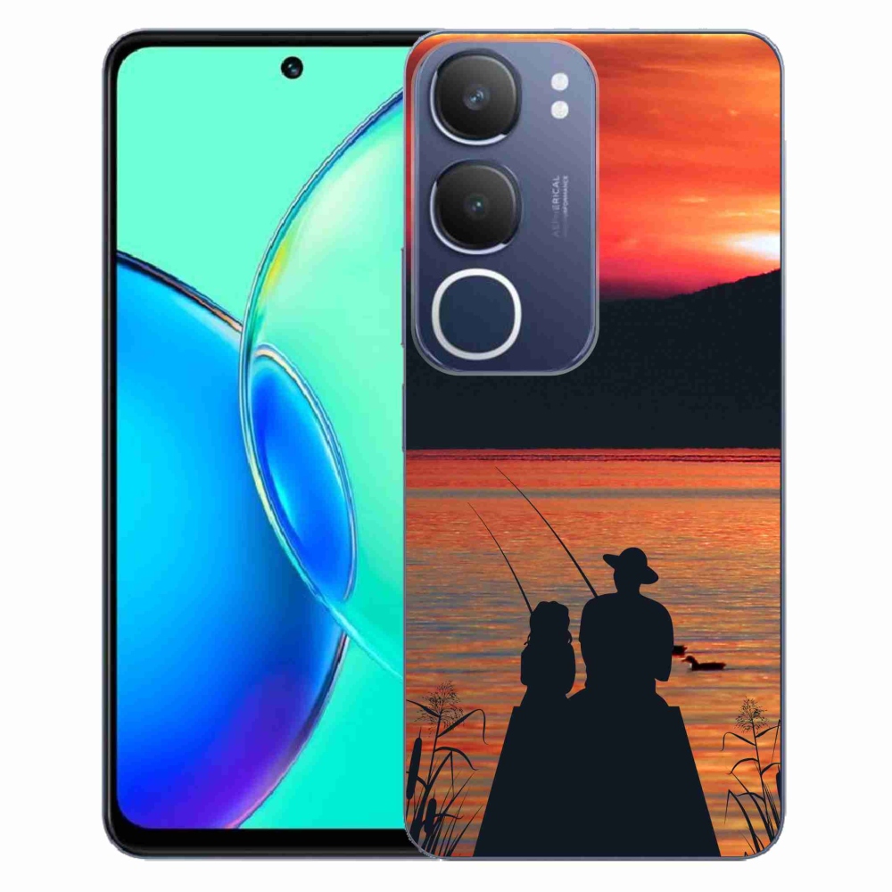 Gelový kryt mmCase na Vivo Y19s - rybaření 3