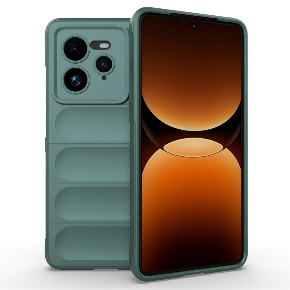Rugg odolný gelový obal na Realme GT 7 Pro 5G - zelený
