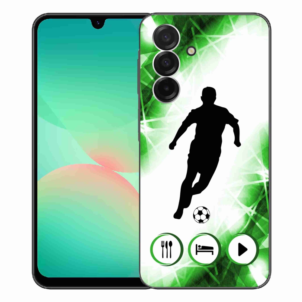 Gelový kryt mmCase na Samsung Galaxy A26 5G - fotbalista