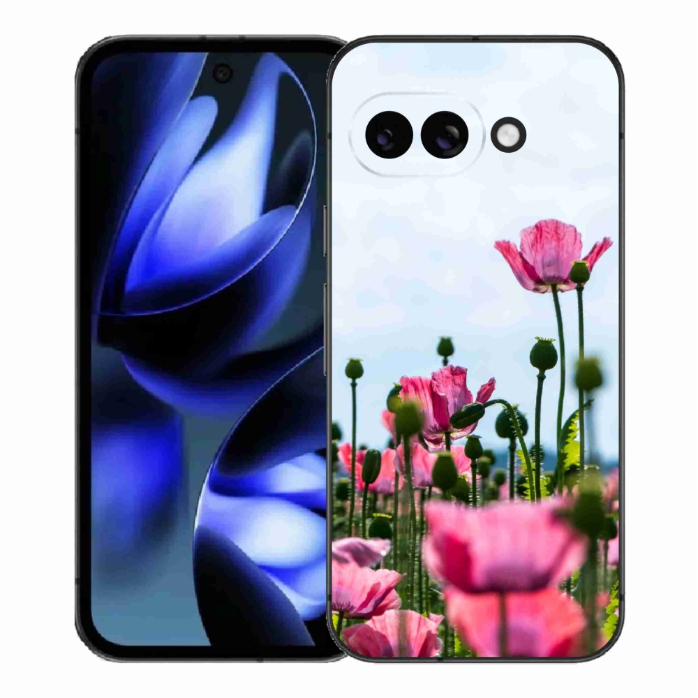 Gelový kryt mmCase na Google Pixel 9a - vlčí mák