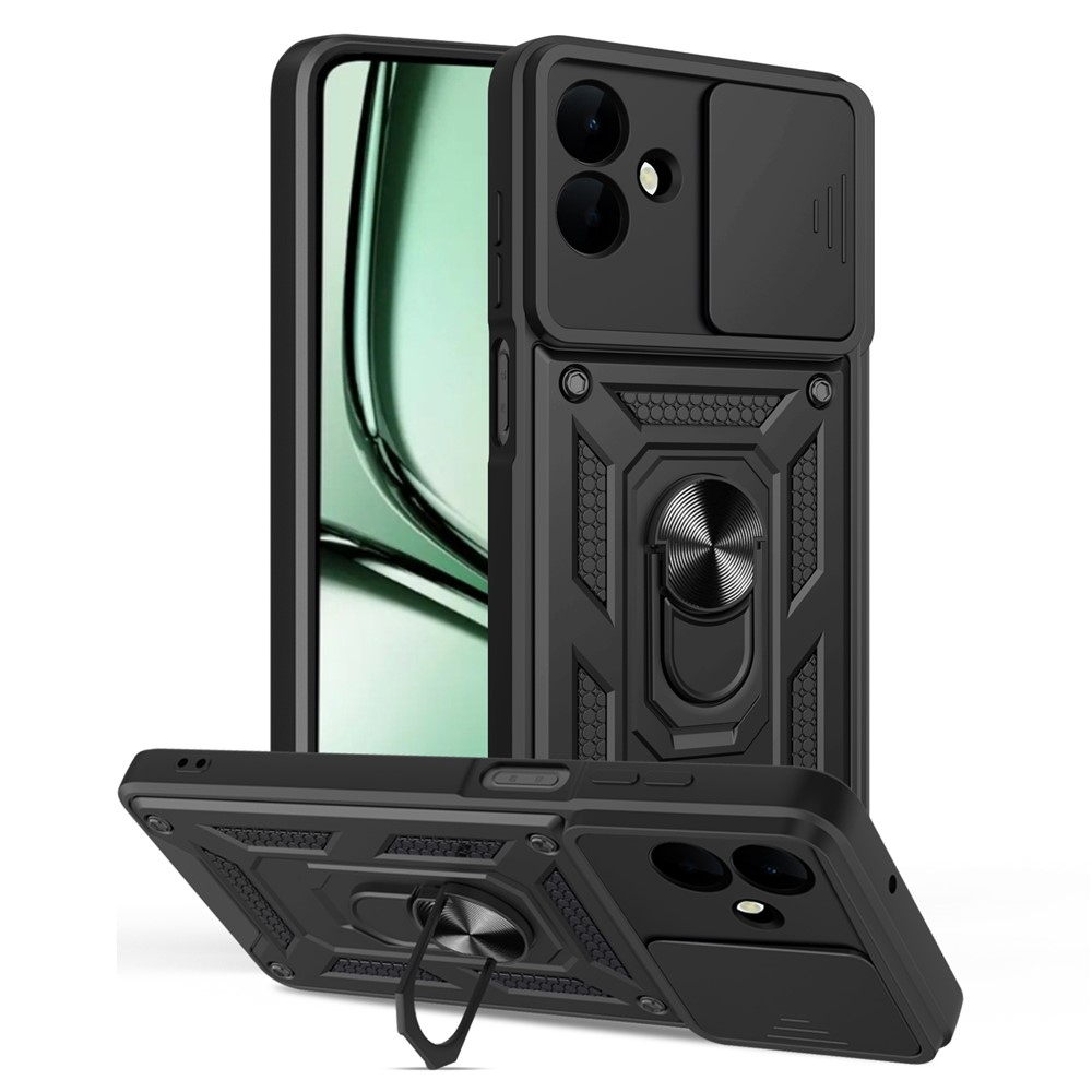 Slide odolný kryt na Samsung Galaxy A07 4G - černý