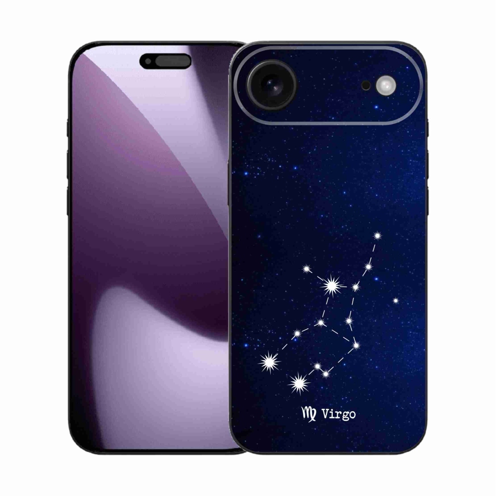 Gelový kryt mmCase na iPhone 17 Air - souhvězdí Panny