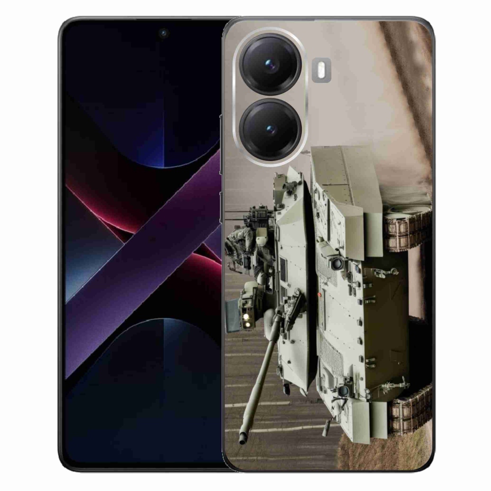 Gelový kryt mmCase na Xiaomi Poco X7 Pro 5G - tank 2