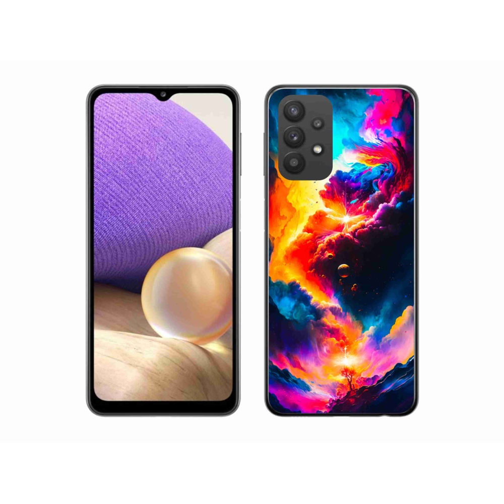 Gelový kryt mmCase na Samsung Galaxy A32 5G - abstraktní motiv