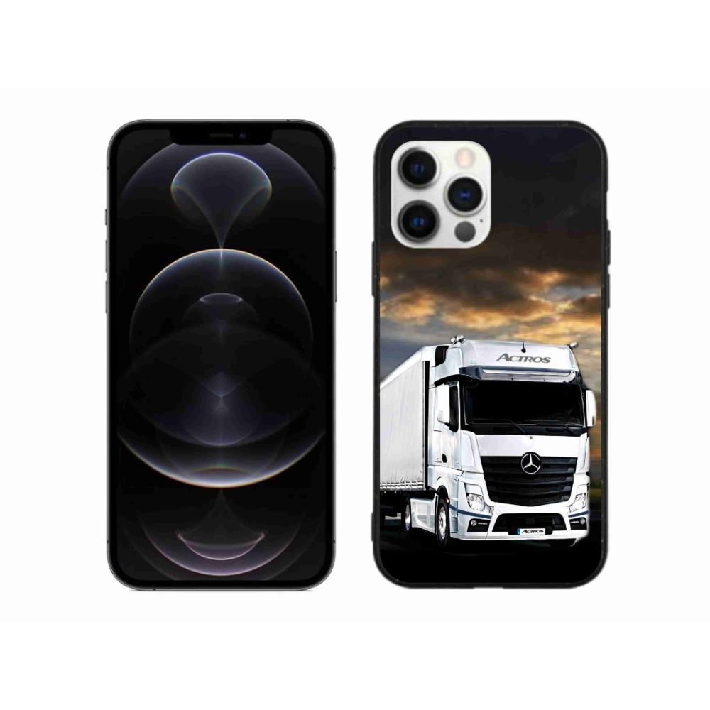 Gelový kryt mmCase na iPhone 12 Pro Max - kamion