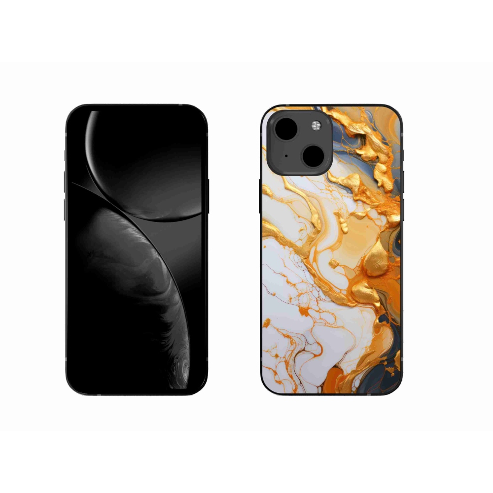 Gelový kryt mmCase na iPhone 13 - abstraktní motiv 6