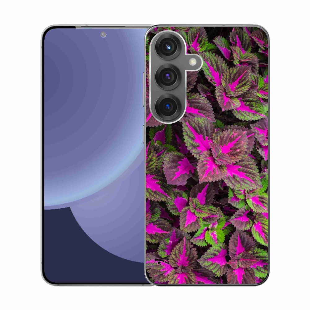 Gelový kryt mmCase na Samsung Galaxy S25 - květiny 10