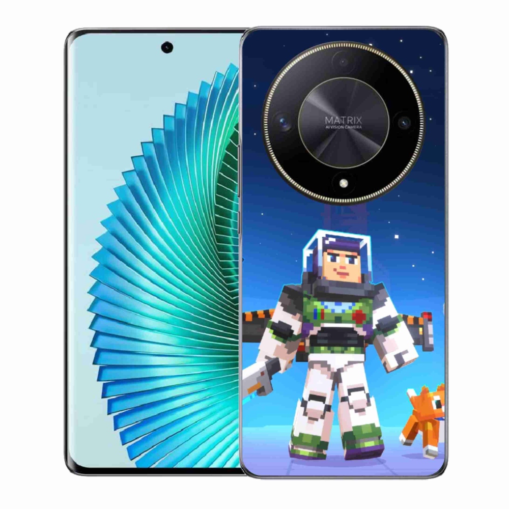Gelový kryt mmCase na Honor Magic 6 Lite 5G - minecraft 2