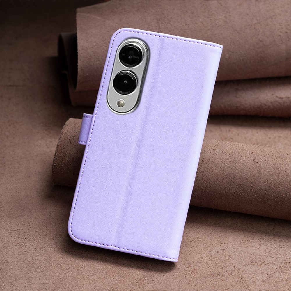 BNF knížkové pouzdro na Samsung Galaxy S25 Edge - světlefialové