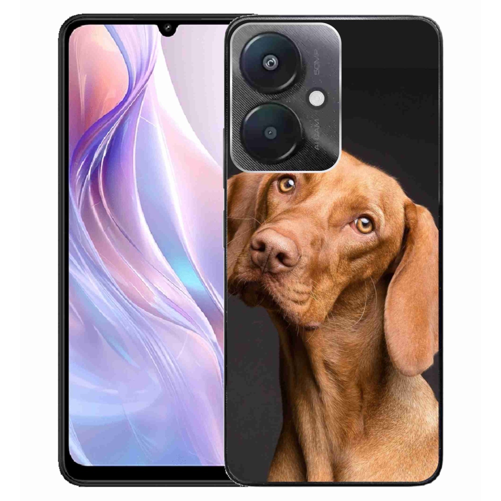 Gelový obal mmCase na Xiaomi Redmi 13C 5G - maďarský ohař