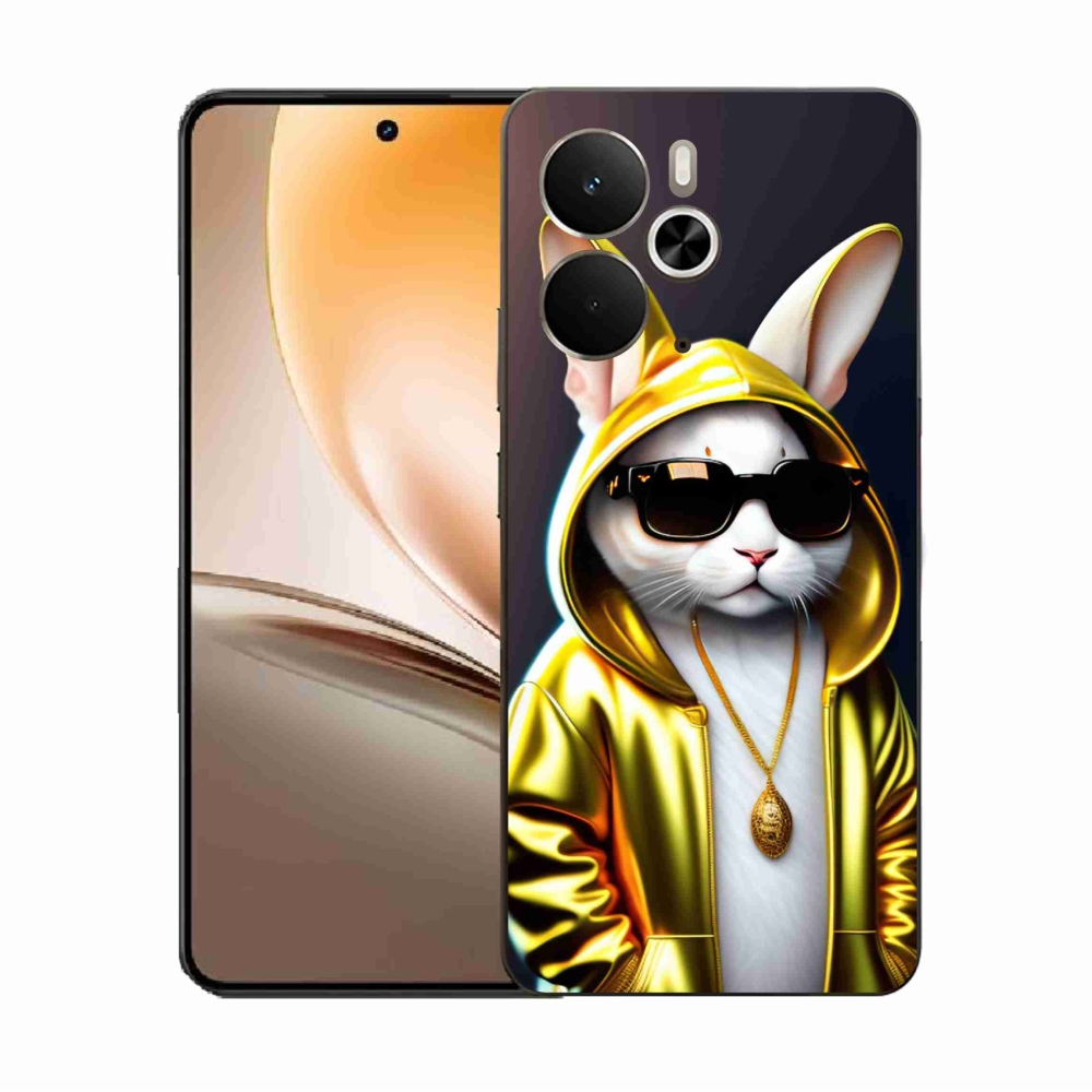 Gelový kryt mmCase na Realme 14 5G - kočka boss