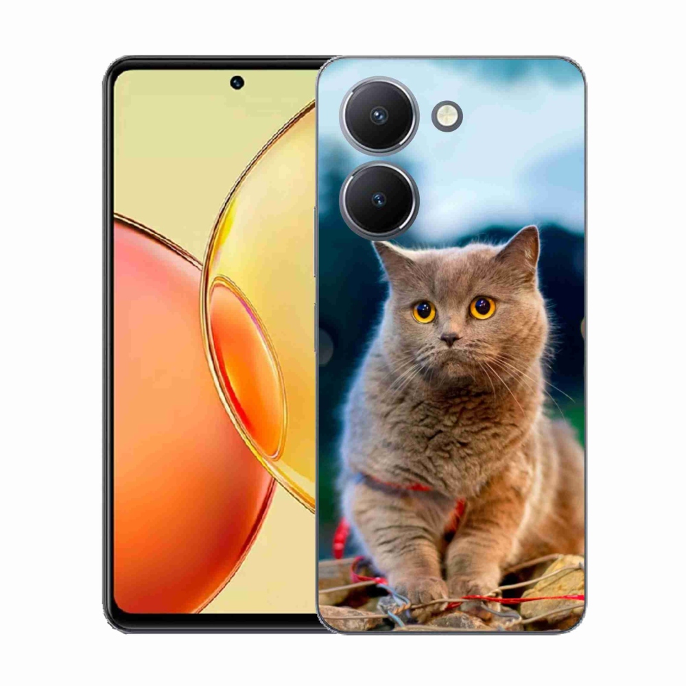 Gelový kryt mmCase na Vivo Y36 - britská modrá 2