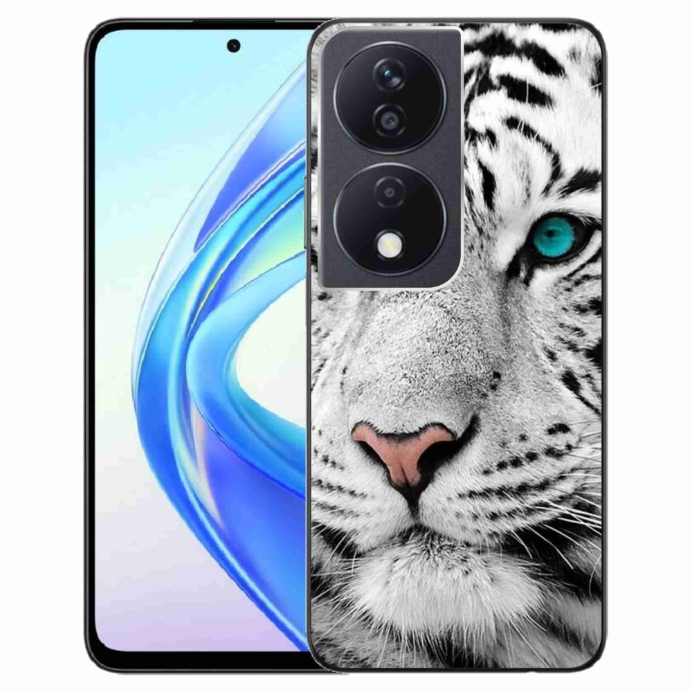 Gelový kryt mmCase na Honor X7b/Honor 90 Smart - bílý tygr