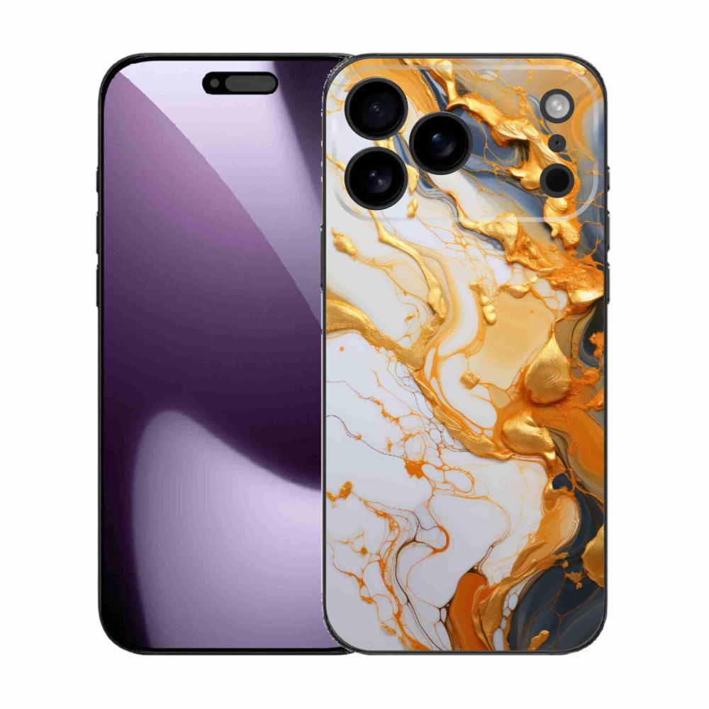 Gelový kryt mmCase na iPhone 17 Pro Max - abstraktní motiv 6