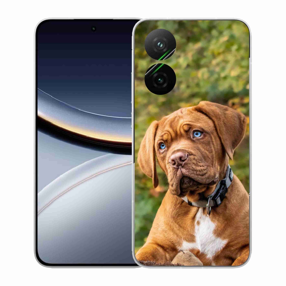 Gelový kryt mmCase na Xiaomi Poco F7 5G - štěně 