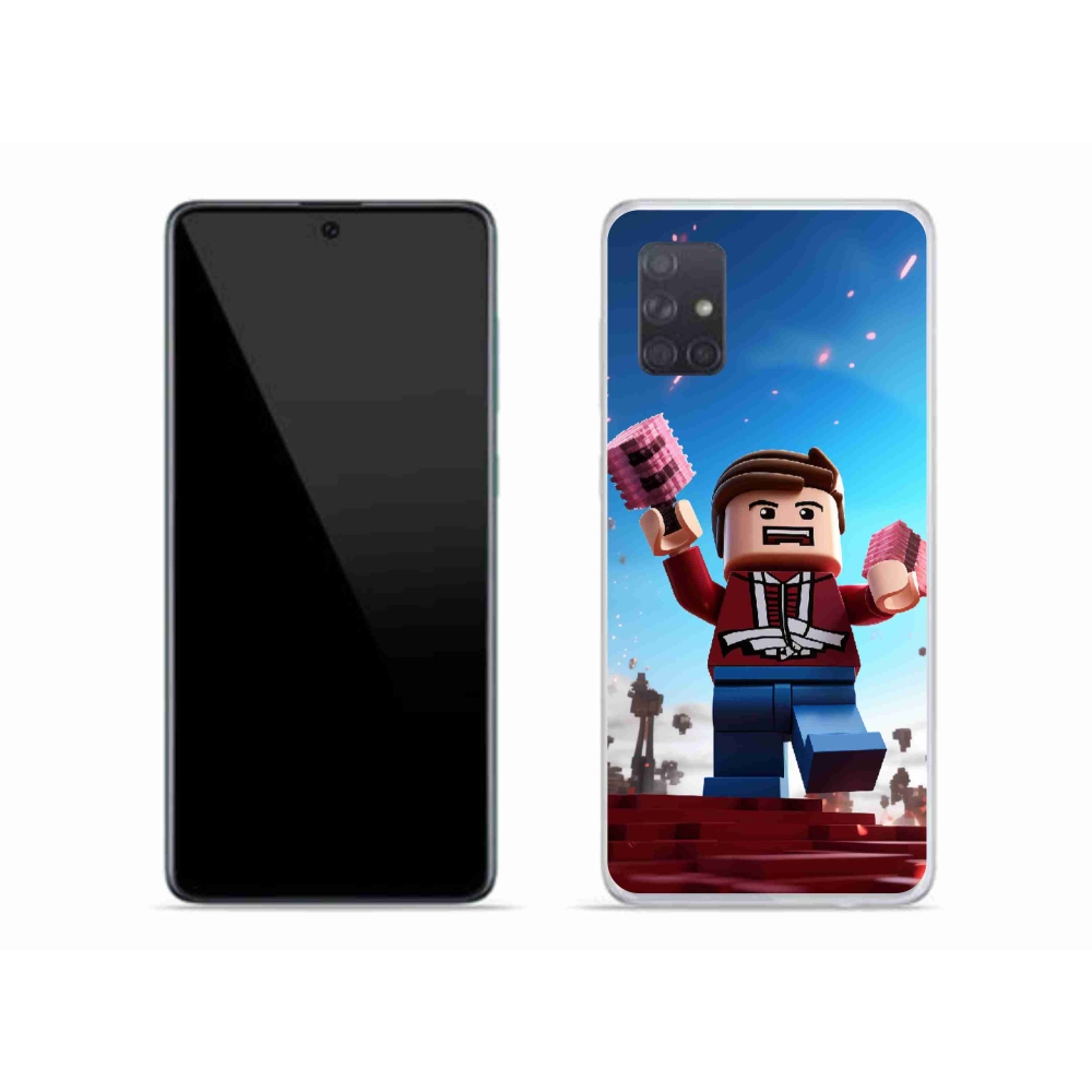 Gelový kryt mmCase na Samsung Galaxy A71 - roblox 2