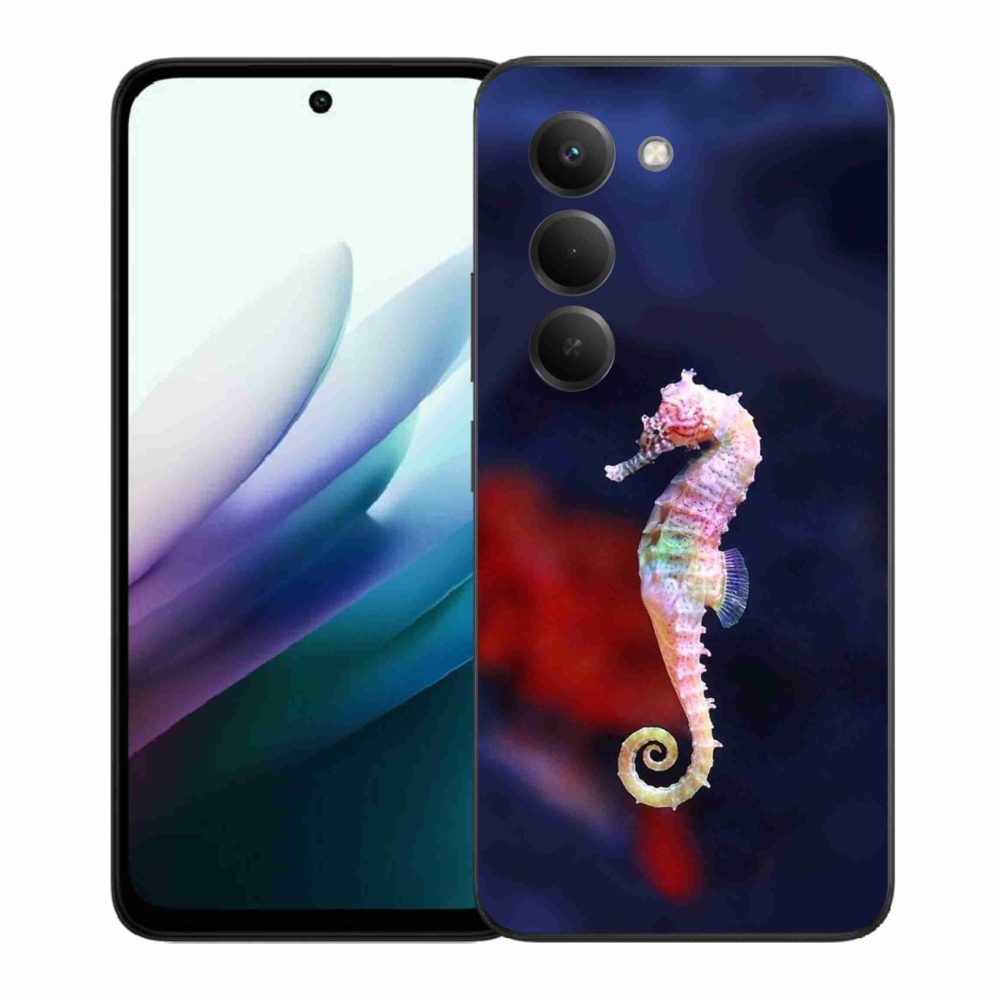 Gelový kryt mmCase na Xiaomi Redmi 15 4G/5G (171mm) - mořský koník