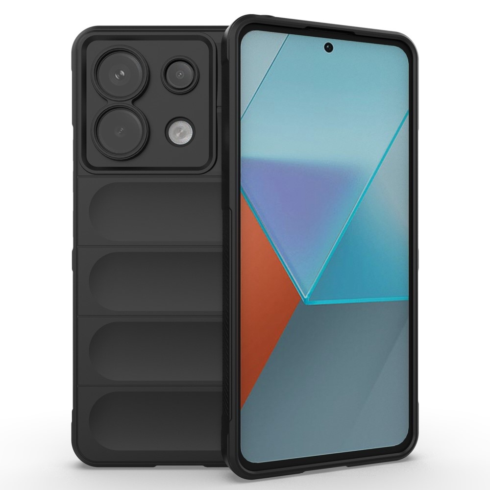 Rugg odolný gelový obal na Xiaomi Redmi Note 13 Pro 5G/Poco X6 5G - černý