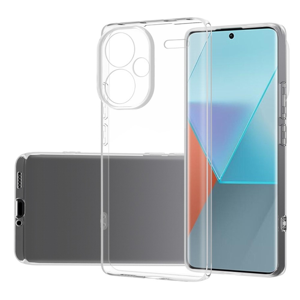 Průhledný gelový obal na Xiaomi Redmi Note 13 Pro+ 5G - průhledný