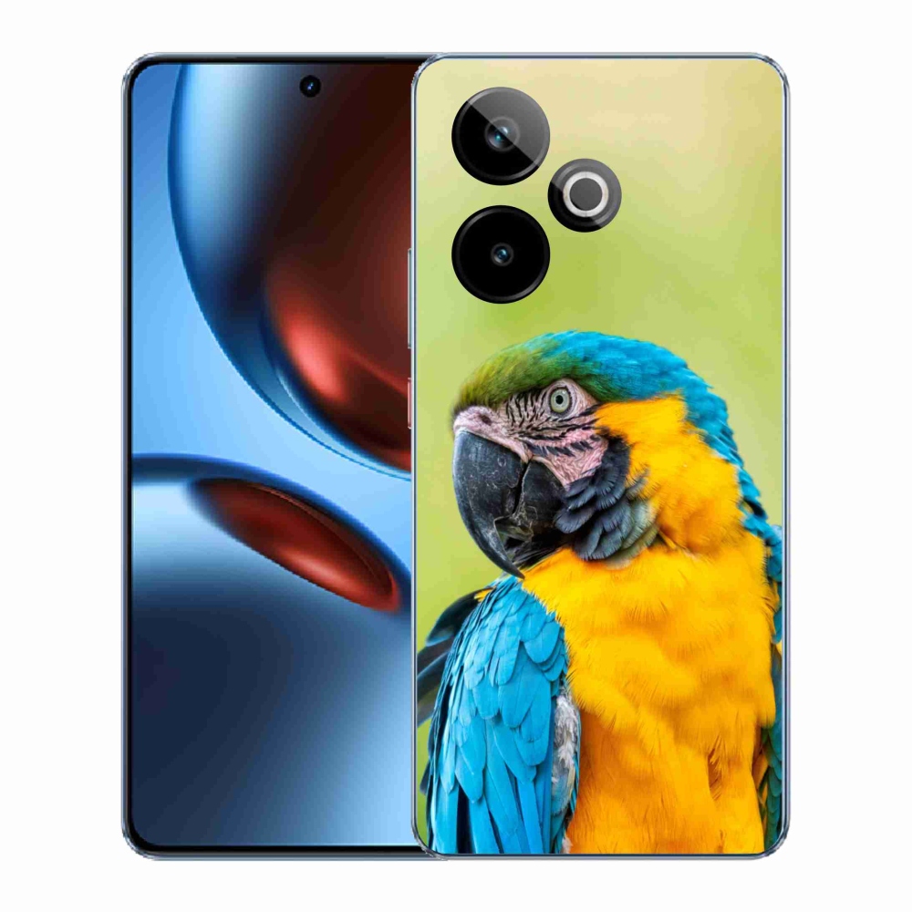 Gelový kryt mmCase na Realme GT 7 5G/GT 7T 5G - papoušek ara 2