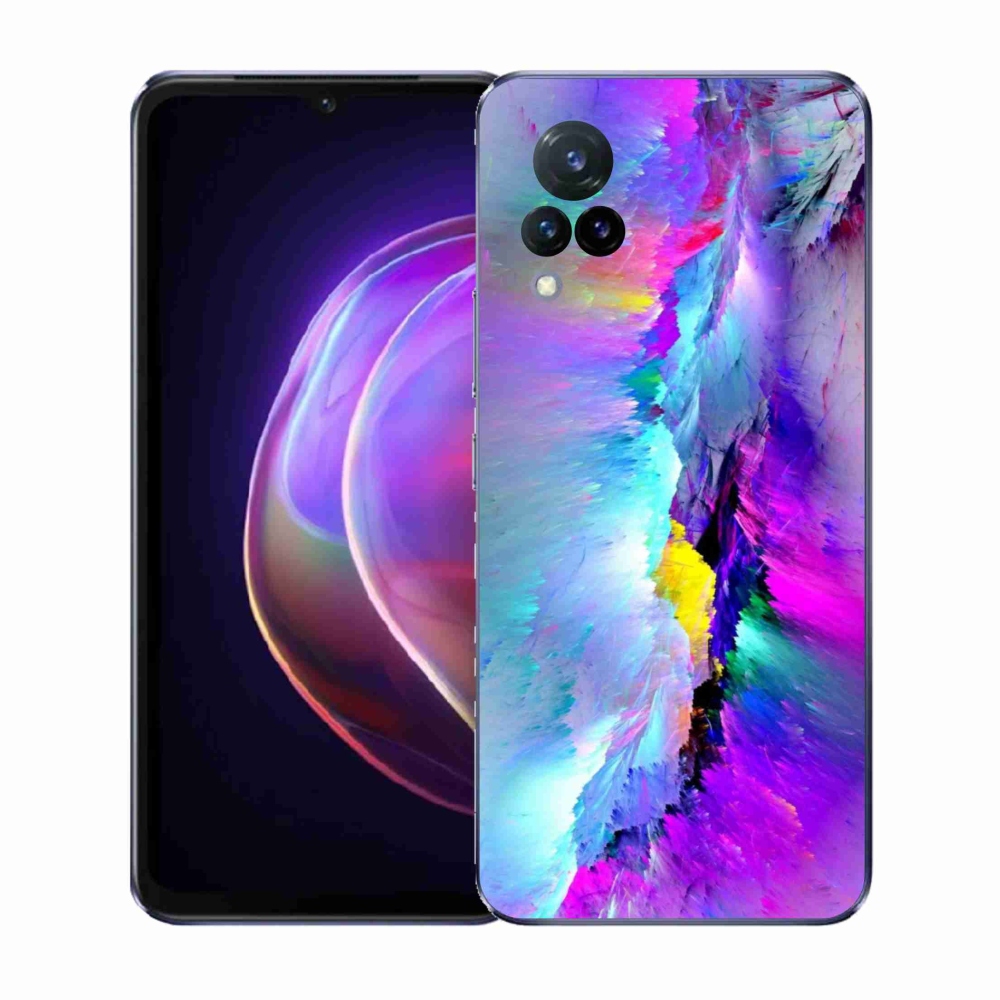 Gelový kryt mmCase na Vivo V21 4G/5G - abstrakt