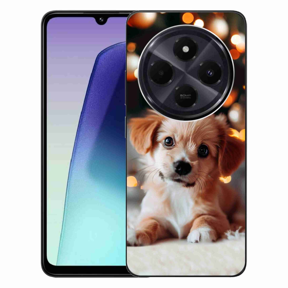 Gelový kryt mmCase na Xiaomi Redmi 14C/Poco C75 - štěňátko