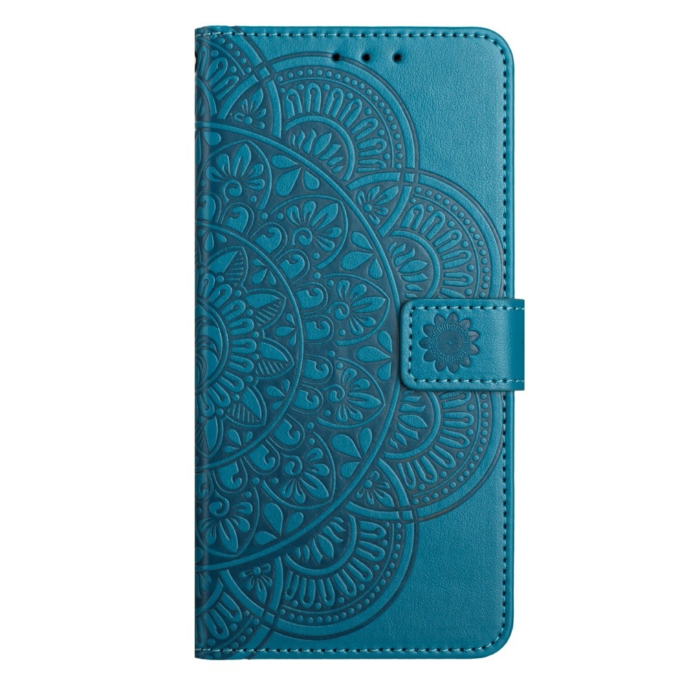 Mandala knížkové pouzdro na Xiaomi 15T - modré
