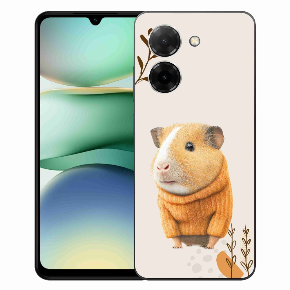 Gelový kryt mmCase na Xiaomi Redmi A5 (171.7x77.8x8.3mm) - morče ve svetru