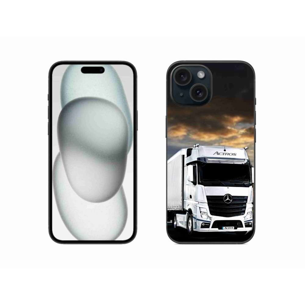 Gelový kryt mmCase na iPhone 15 - kamion