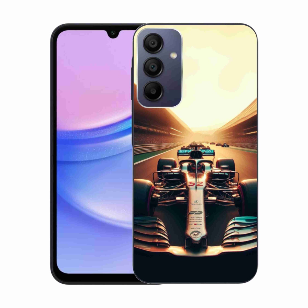 Gelový kryt mmCase na Samsung Galaxy A15 4G/5G - formule 1