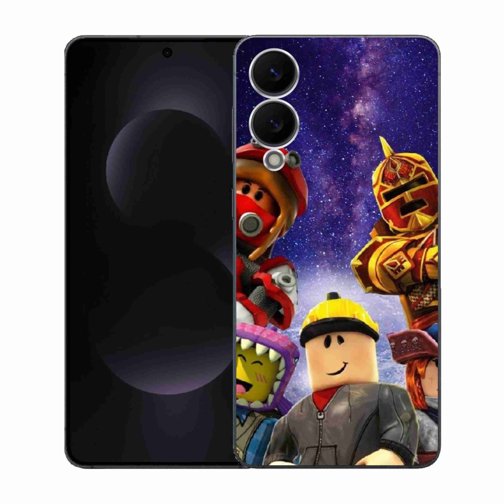 Gelový kryt mmCase na Samsung Galaxy S25 Edge - roblox 3