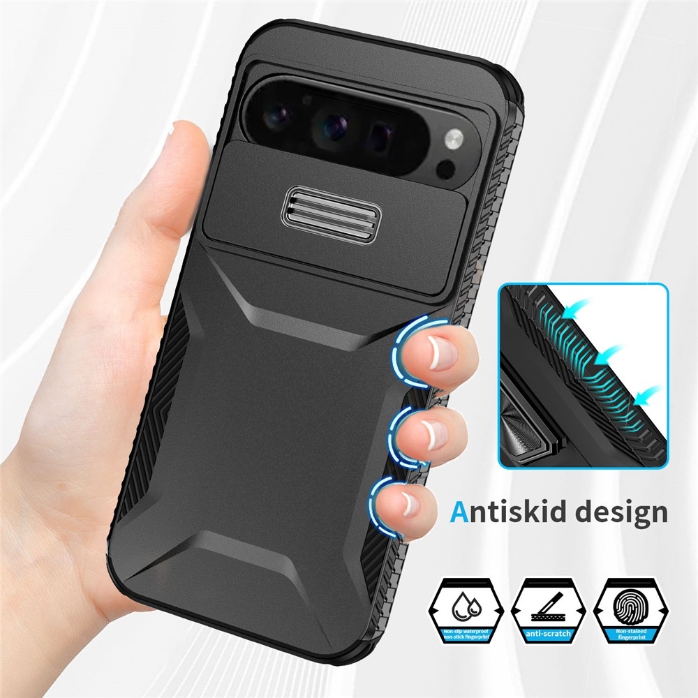 Lid odolný kryt na Google Pixel 10 Pro XL - černý