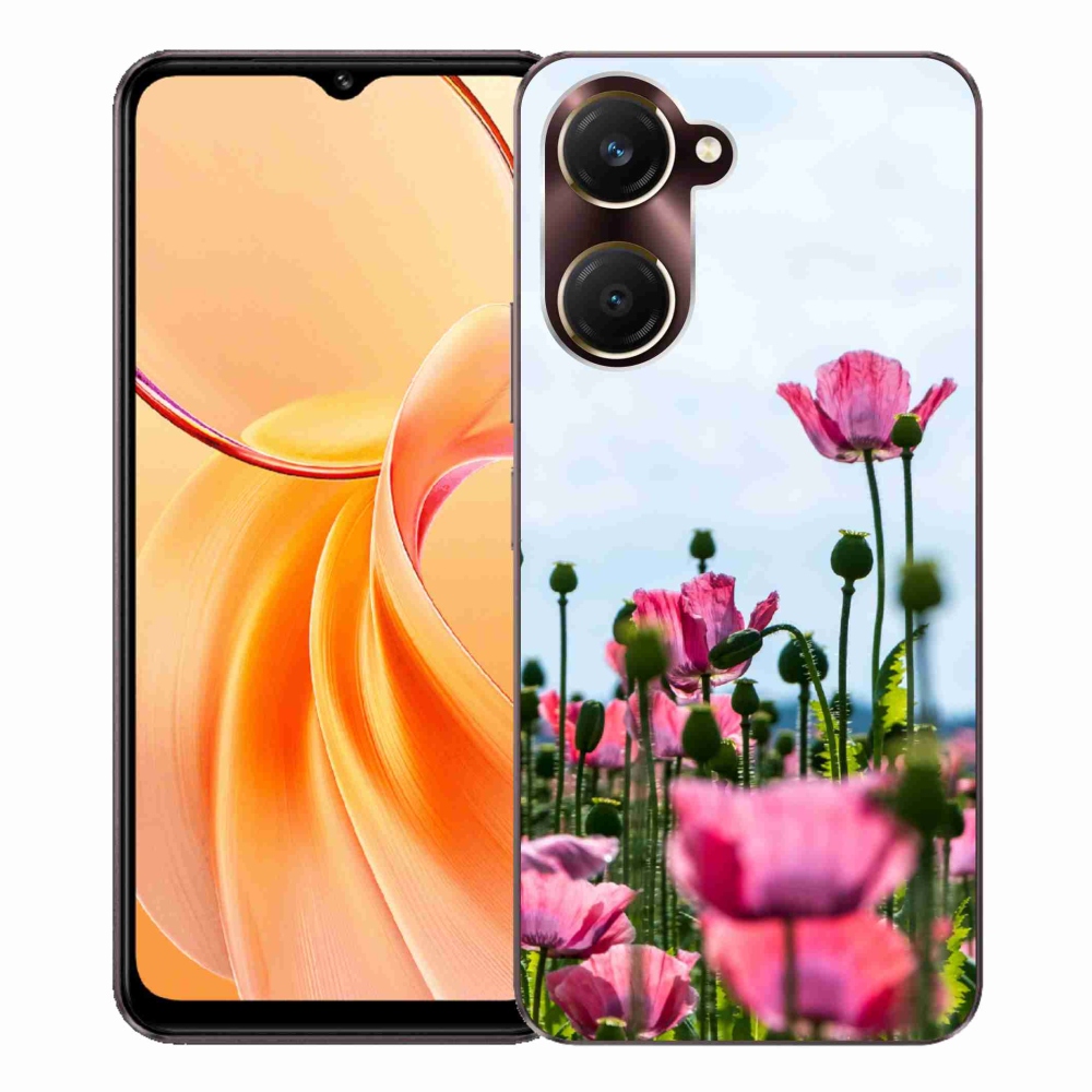 Gelový kryt mmCase na Vivo Y28s 5G - vlčí mák