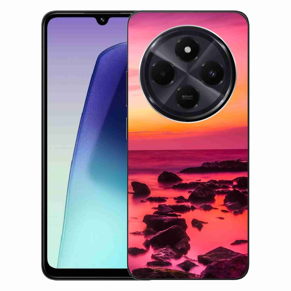 Gelový kryt mmCase na Xiaomi Redmi 14C/Poco C75 - moře a záře