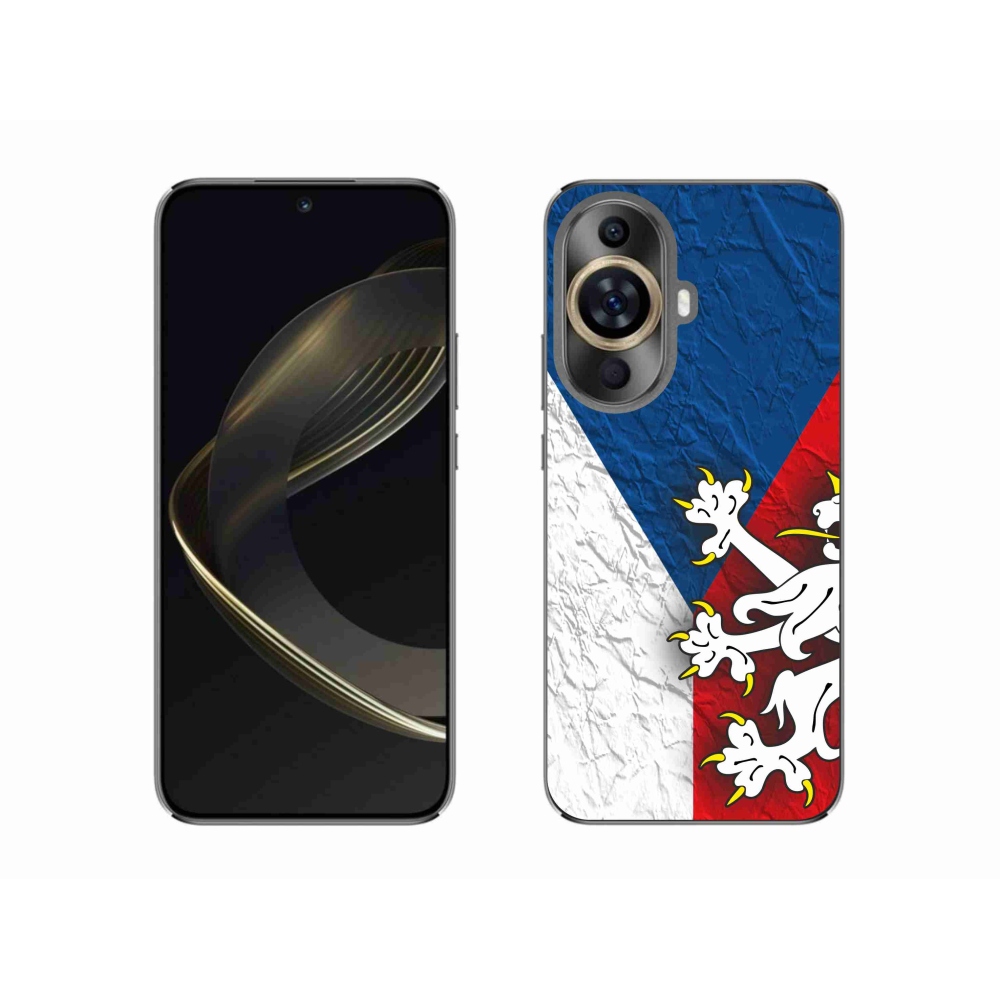 Gelový kryt mmCase na Huawei Nova 11 - česká vlajka 1