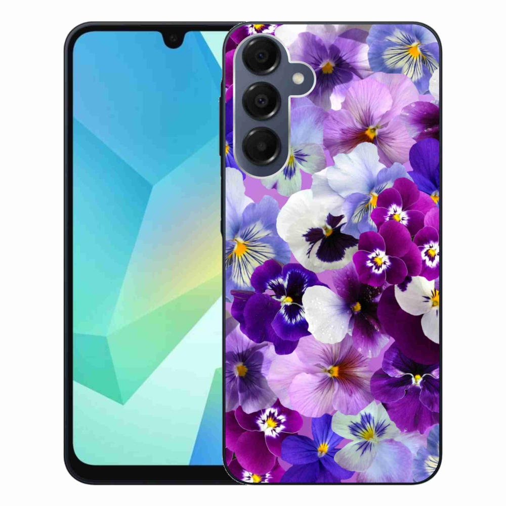 Gelový kryt mmCase na Samsung Galaxy A16 4G/5G - květiny 9