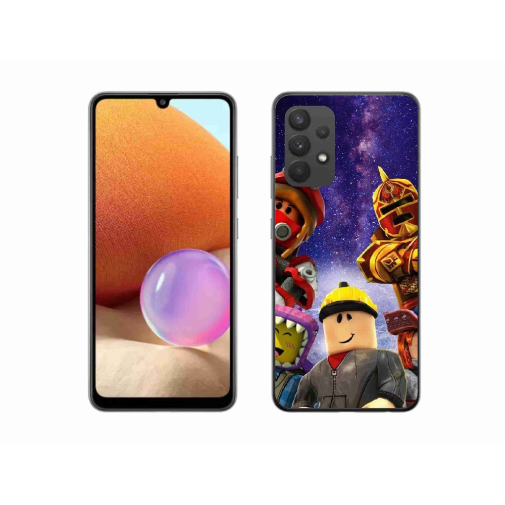 Gelový kryt mmCase na Samsung Galaxy A32 4G - roblox 3
