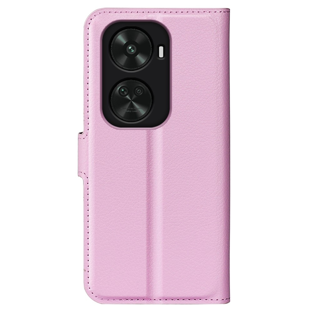 Litchi knížkové pouzdro na Huawei Nova 12 SE - růžové