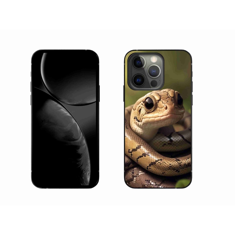 Gelový kryt mmCase na iPhone 13 Pro - had 1