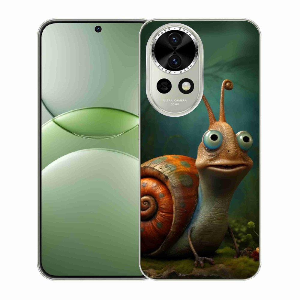 Gelový kryt mmCase na Huawei Nova 13 5G - šnek