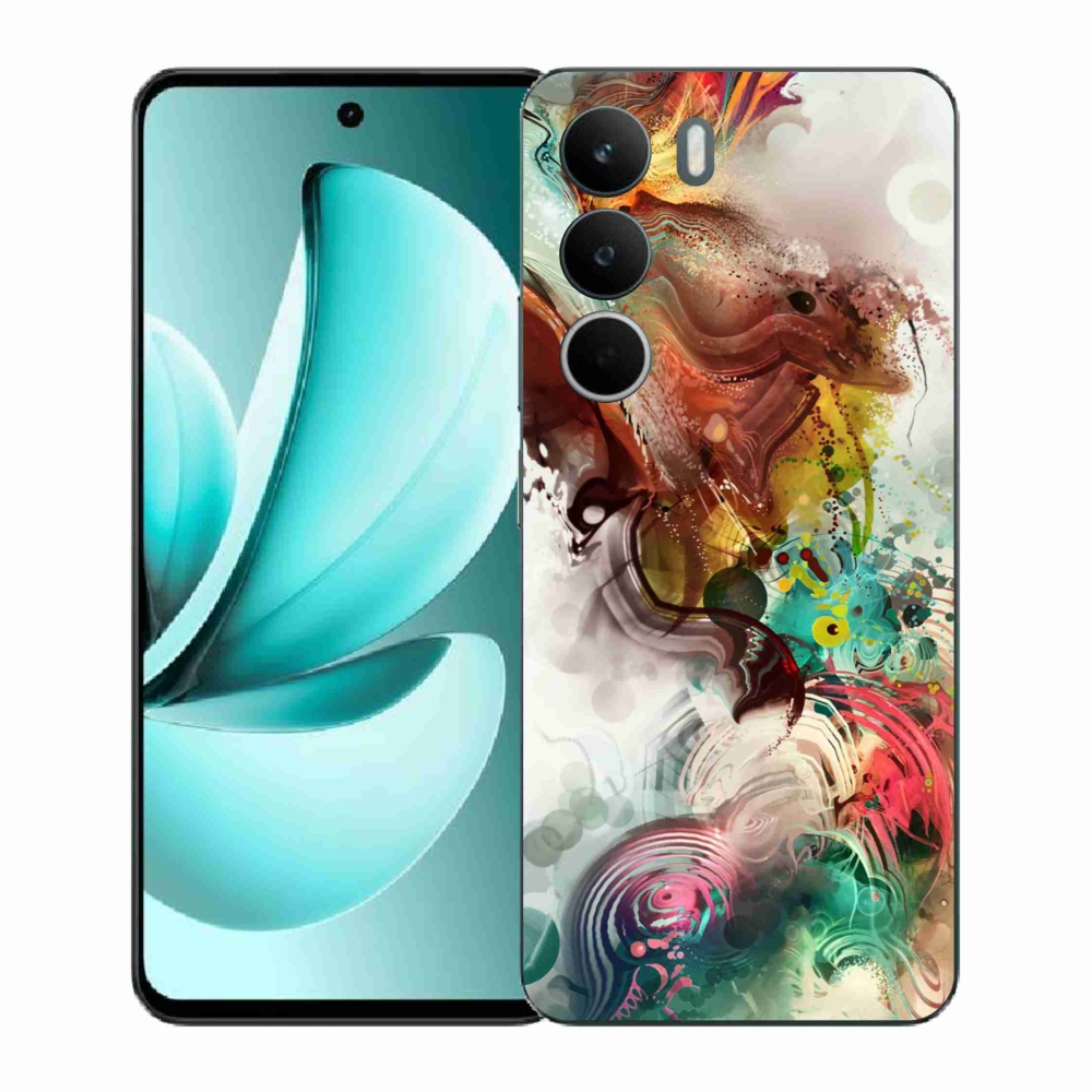 Gelový kryt mmCase na Realme C71 - abstrakt 1
