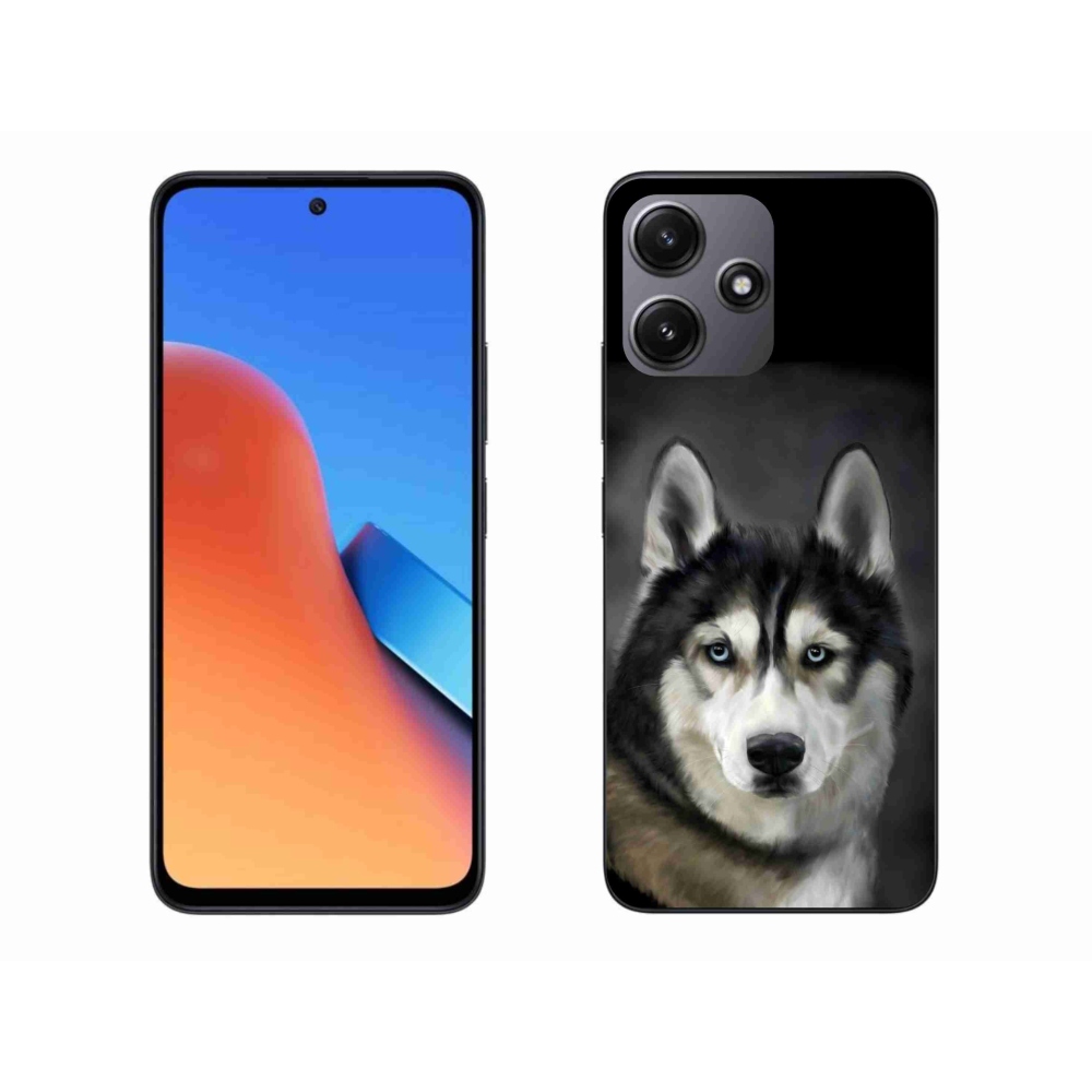 Gelový obal mmCase na Xiaomi Redmi 12 5G - husky