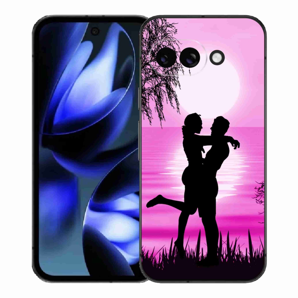 Gelový kryt mmCase na Google Pixel 9a - západ slunce