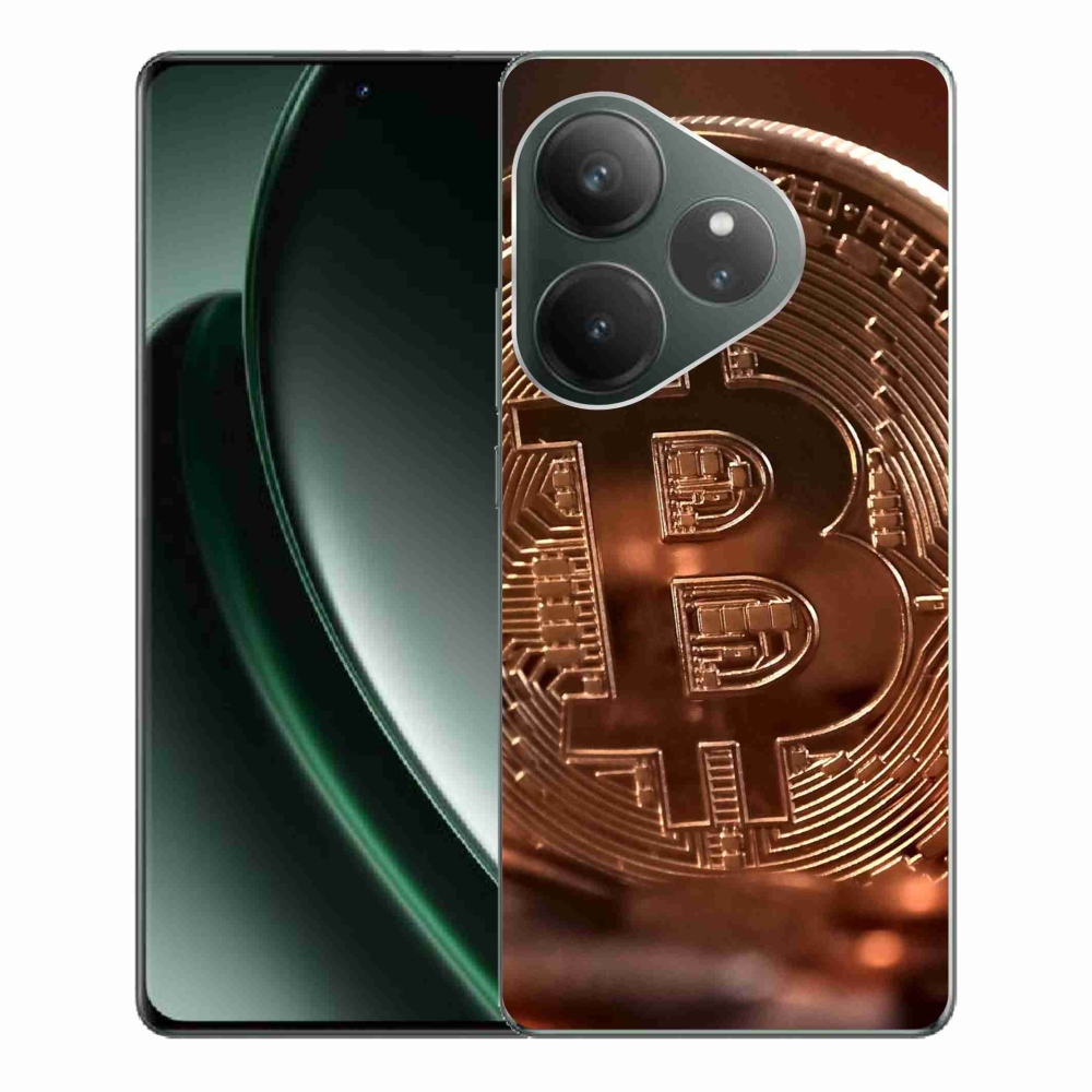 Gelový kryt mmCase na Realme GT 6 5G/GT 6T 5G - bitcoin