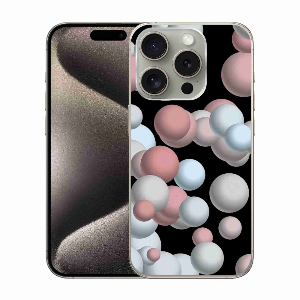 Gelový kryt mmCase na iPhone 15 Pro - abstraktní motiv 27